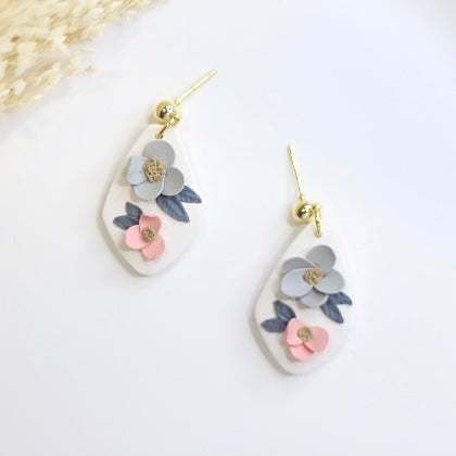 1. Dainty Floral Dangle